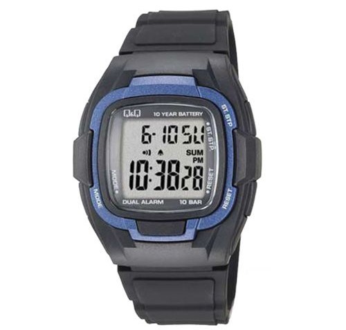 QQ Kid's Black Digital Sports Watch [MA15J103Y]