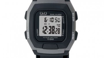 QQ Kid's Black Digital Sports Watch [MA17J106Y]