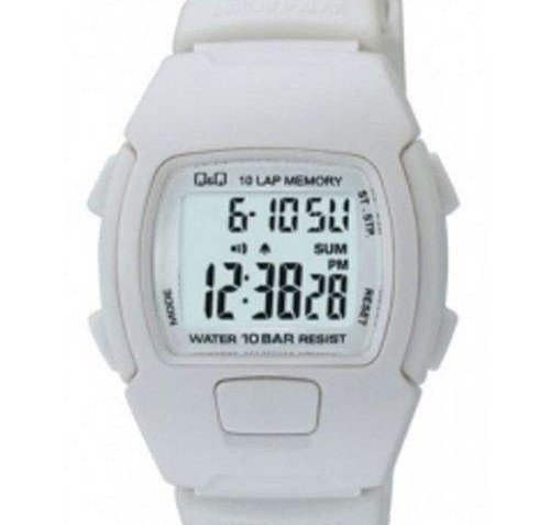 QQ Kid's White Digital Sports Watch [LAC3J119Y]