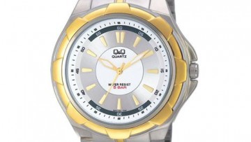 QQ Mens Two-tone Analog Dress Watch [Q252J401Y]