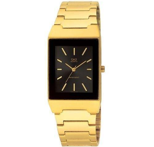QQ Mens Golden Analog Dress Watch [Q720-002Y]