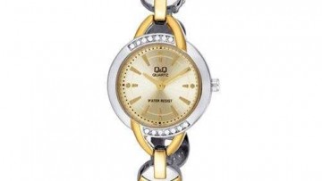 QQ Womens Two-tone Fashion Watch [F337-400Y]