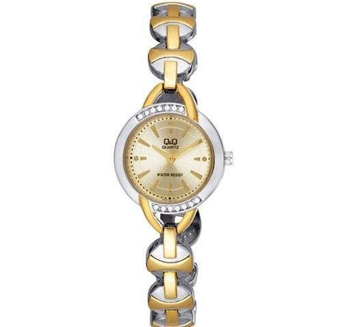 QQ Womens Two-tone Fashion Watch [F337-400Y]