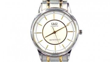 QQ Mens Two-tone Dress Watch [Q620-401Y]
