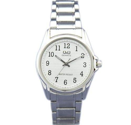 QQ Mens Silver Dress Watch [Q702-204Y]