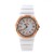 Swistron Womens Ceramic White Fancy Analog Watch [SW007]