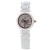 Swistron Womens Ceramic White Fancy Analog Watch [SW010]
