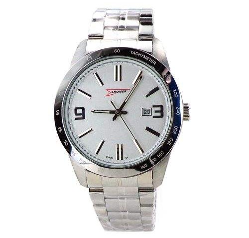 Cruiser Mens Silver Analog Dress watch [CS510]