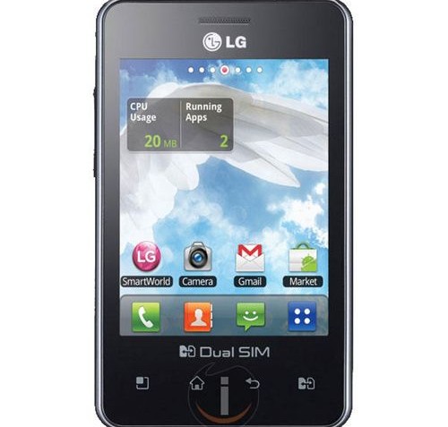 LG Optimus L3 E405 Dual Sim [Black/English]