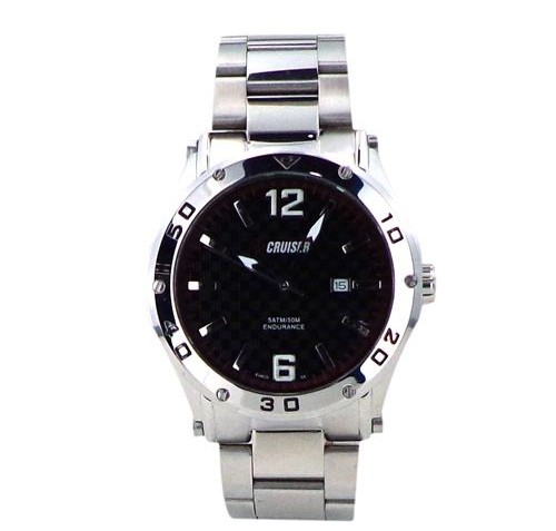 Cruiser Mens Silver Analog Dress watch [CS524]