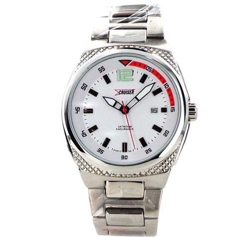 Cruiser Mens Silver Analog Dress watch [CS525]