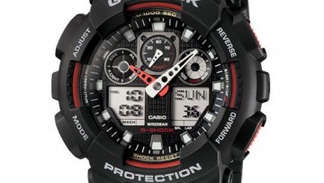 Casio G-SHOCK Mens Digital watch [GA100-1A4]