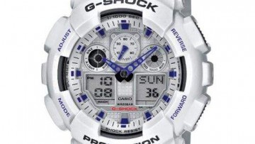 Casio G-SHOCK Mens Digital watch [GA-100A-7ADR]