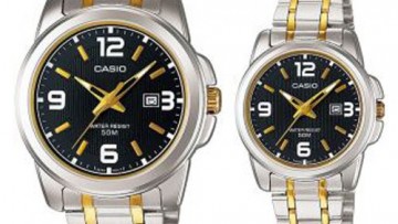 Casio Men & Women Analog Dress Watch [MTP/LTP-1314SG-1AV]