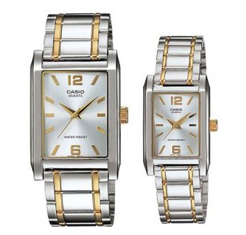 Casio Men & Women Analog Dress Watch [MTP/LTP-1235SG-7A]
