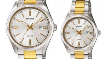 Casio Men & Women Analog Dress Watch [MTP/LTP-1302SG-7AV]