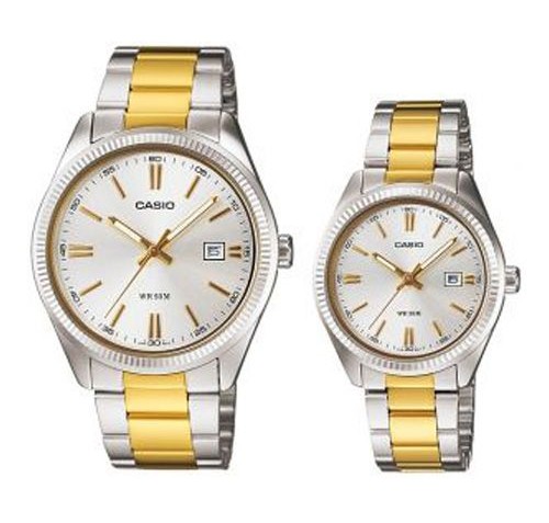Casio Men & Women Analog Dress Watch [MTP/LTP-1302SG-7AV]