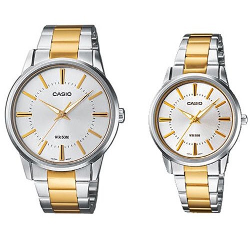 Casio Men & Women Analog Dress Watch [MTP/LTP-1303SG-7AV]