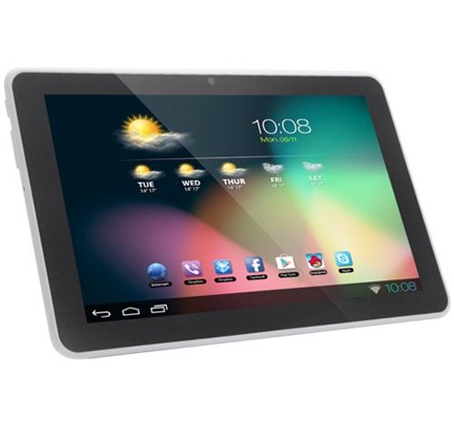 XTOUCH X711 TABLET WHITE WITH GREEN DESIGNS [7 Inches, Android 4.1, 8 GB, 1.6 Ghz Dual Core]