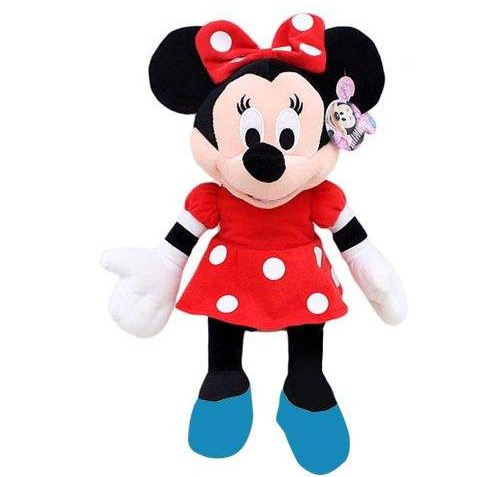 DISNEY PLUSH - MICKEYFRIENDS MINNIE RED ON WHITE 8