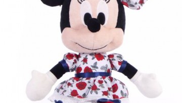 DISNEY PLUSH - MICKEYFRIENDS MINNIE IN ROSE DRESS 24