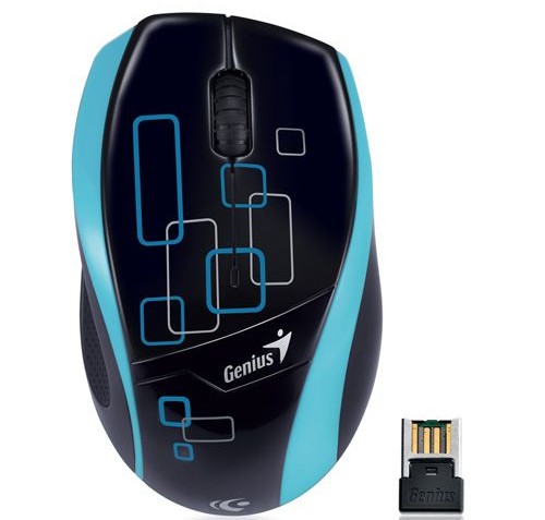 Genius DX-7010 Tattoo Wireless Mouse [Blue]