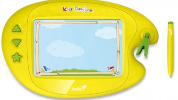 Genius Kids Designer Ii Graphic Tablets [Yellow]