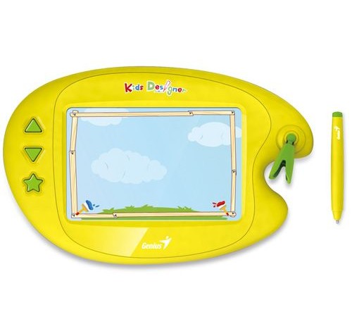Genius Kids Designer Ii Graphic Tablets [Yellow]