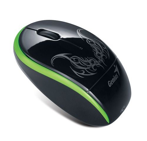 Genius TRAVELER 9000 Tattoo Wireless NB Mouse [Green]