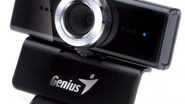 Genius FaceCam 1000 Webcam [Black]