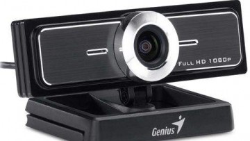 Genius Wide Cam F100 Webcam [Black]