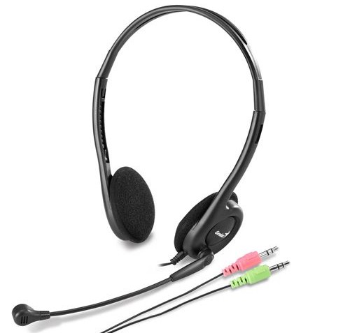 Genius HS-200C Headphone [Black]