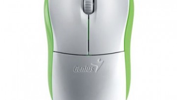 Genius NS-6000 Wireless Mouse [white and green]