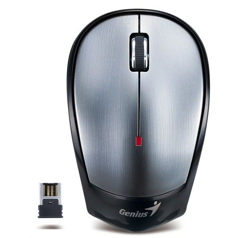 Genius NX-6500 Wireless Mouse [Metallic Silver]