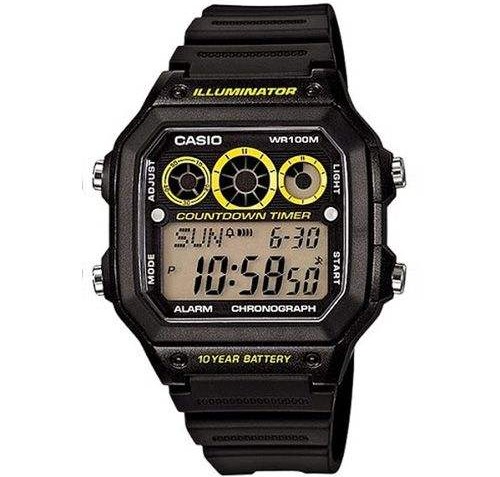 Casio Men Digital Dress Watch [AE-1300WH-1AVDF]
