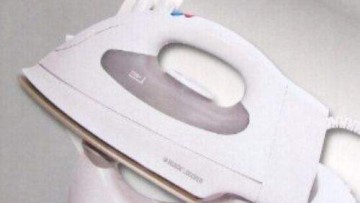 BlackDecker Cordless Steam Iron X1060-B5