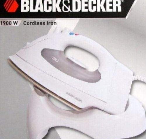 BlackDecker Cordless Steam Iron X1060-B5