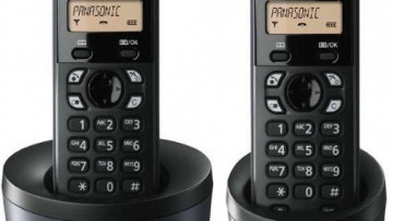 Panasonic Cordless Phone KXTG 1312 [Black]