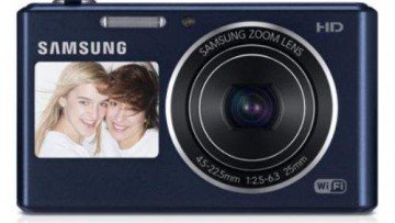 Samsung Digital Camera DV150F [Black Blue]