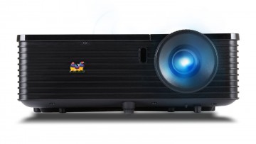 ViewSonic PJD6345 XGA 1024x768 DLP Projector with LAN Control, Wired and Wireless LAN Display (Black)