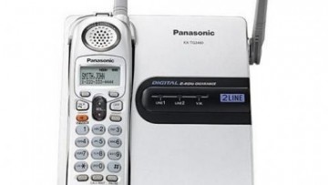 Panasonic Cordless Phone KXTG 2480 BX [Silver]