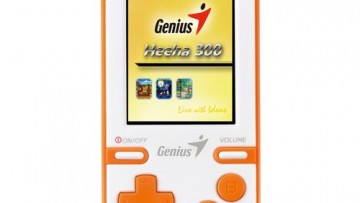 Genius Heeha 300 Portable Pocket Game [WhiteOrange]