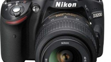 Nikon D3200 Kit with 18.55mm Lens Digital SLR Camera with WiFi