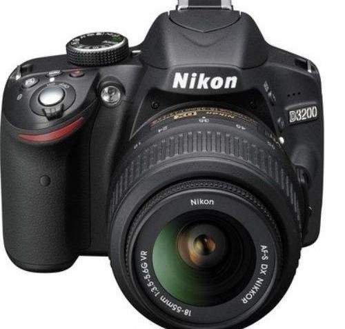 Nikon D3200 Kit with 18.55mm Lens Digital SLR Camera with WiFi