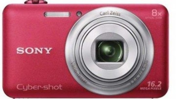 Sony Cyber-SHOT DSC-WX80 [16.2 Megapixel, Red]