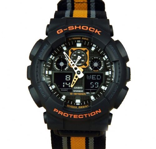 Casio G-Shock Mens Digital watch [GA-100MC-1A4DR]