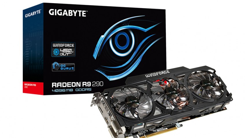 GIGABYTE R9 290 OC 4GB DDR5 - GV-R929WF3-4GD