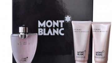 Mont Blanc Individuel Women 3 Piece Perfume Gift Set