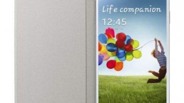 Samsung Original Galaxy S4 Flip Case White