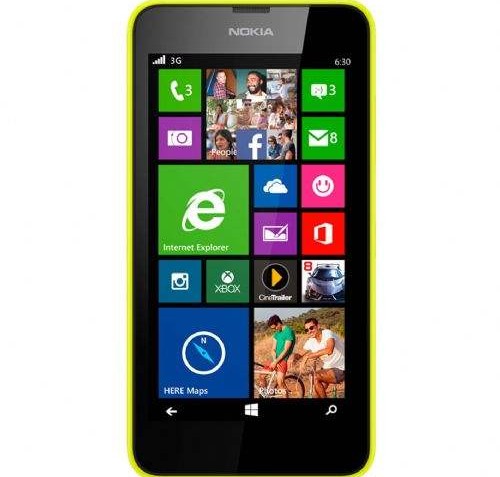 Nokia Lumia 630 Dual Sim 8GB [Yellow/English]